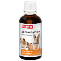 Papildbarība grauzējiem – Beaphar Lebensvitamine, 50 ml