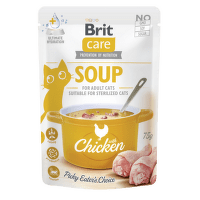 Konservi kaķiem – Brit Care Cat Soup with Chicken, 75 g