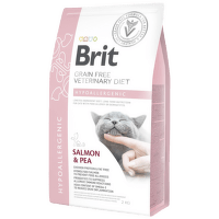 Veterinārā barība kaķiem – Brit Veterinary Diet, Cat Hypoallergenic, 2 kg