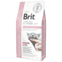 Veterinārā barība kaķiem – Brit Veterinary Diet, Cat Hypoallergenic, 5 kg
