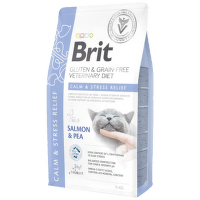 Ветеринарный корм для кошек – Brit Veterinary Diet, Cat Calm Stress Relief, 5 кг
