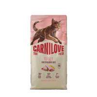 Корм для кошек – CARNILOVE TRUE FRESH Cat Dry Sterilised Adult All Breeds Turkey 6 кг