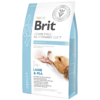 Veterinārā barība suņiem – Brit Veterinary Diet, Dog Obesity, 2 kg