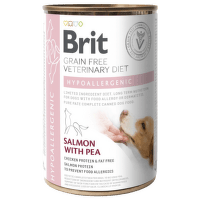 Veterinārie konservi suņiem – Brit Veterinary Diet, Dog Hypoallergenic, 400 g