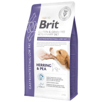 Veterinārā barība suņiem – Brit Veterinary Diet, Dog Gastrointestinal, Low fat, 2 kg