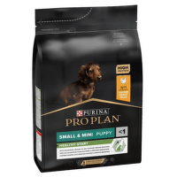 Barība kucēniem – Pro Plan Small and Mini Puppy Chicken, 3 kg