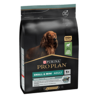 Barība suņiem – Pro Plan Small and Mini Adult Sensitive Digestion Lamb, 700 g
