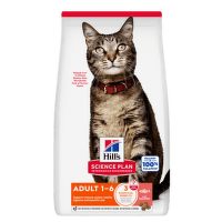 Sausā barība kaķiem – Hill's Science Plan Adult Feline Adult Salmon, 10 kg