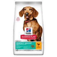 Корм для собак – Hill's Adult Perfect Weight Small and Mini, Chicken, 250 г