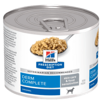 Veterinārie konservi suņiem – Hill's Derm Complete Skin Care and Food Sensitivities, 200 g