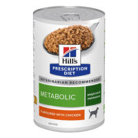 Veterinārie konservi suņiem – Hill's Metabolic Dog, 370 g