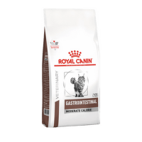 Veterinārā bar­ība kaķiem – Royal Canin Gastrointestinal Moderate Calorie Cat, 0,4 kg