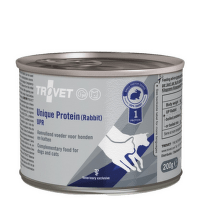 Veterinārie konservi kaķiem un suņiem – Trovet UPR Unique Protein Rabbit, 200 g