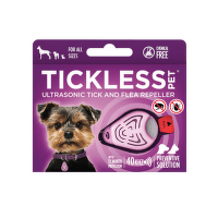Ультразвуковое устройство для отпугивания блох, клещей – TICKLESS, розовый