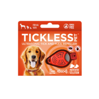 Ультразвуковое устройство для отпугивания блох, клещей – TICKLESS, оранжевый