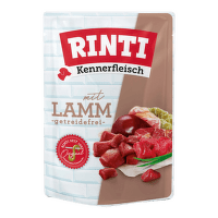 Konservi suņiem – Rinti Kennerfleisch Pouch Lamb, 400 g