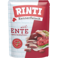 Konservi suņiem – Rinti Pouch Kennerfleisch Duck, 400 g