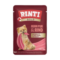 Консервы для собак – Rinti Gold, Chicken and Beef, 100 г