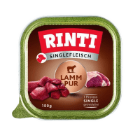 Консервы для собак – Rinti Singlefleisch Lamb Pur, 150 г