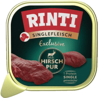 Konservi suņiem – Rinti Singlefleisch Exclusive Venison Pur, 150 g