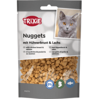 Gardums kaķiem – Nuggets with Chicken Breast and Salmon, 50 g