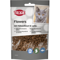 Gardums kaķiem – Flowers with Chicken Breast and Salmon, 50 g