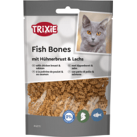 Лакомство для кошек – Fish Bones with Chicken Breast and Salmon, 50 г