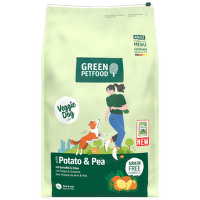 Barība suņiem – Green Petfood Veggie Dog Grainfree, Potato and Pea, 10 kg