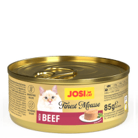 Konservi kaķiem – JosiCat Finest Mousse Beef, 85 g