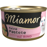 Konservi kaķiem – Miamor Pastete Rind 85 g