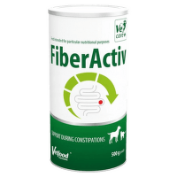 Papildbarība suņiem un kaķiem – Vetfood FIBERActiv, 500 g