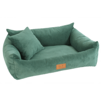 Sofa pro psy Dog Fantasy Haven zelená 100 × 75 cm