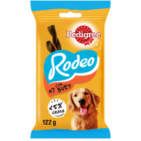 Лакомство для собак – Pedigree Rodeo Duos with Chicken and Bacon, 123 г