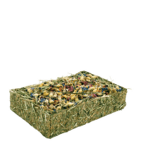 Лакомство для грызунов – JR FARM Hay-Tray with Flowers, 130 г