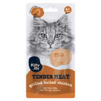 Gardums kaķiem – Kitty Joy Tender Meat Grilled Boiled Chicken, 25 g