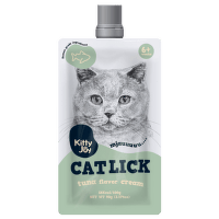 Gardums kaķiem – Kitty Joy Catlick doypack Tuna flavor cream, 90 g