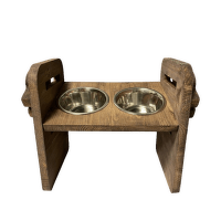Statīvs ar bļodām – Avesa Metal bowl set, 0,45 l, terra