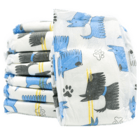Autiņbiksītes kucēm – MISOKO Disposable diapers for female dogs, with puppies, peach scent, M, 12 gab.