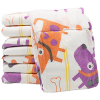 Autiņbiksītes suņiem – MISOKO Disposable diapers for male dogs, with puppies, lemon scent, S, 12 gab.
