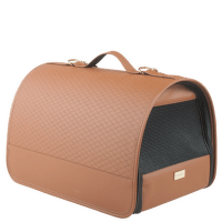 Transportēšanas soma dzīvniekiem – AmiPlay Transport Box New York, L 45 x 29 x 28 cm, brown