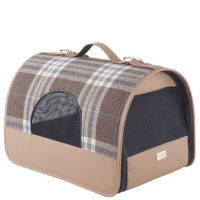 Transportēšanas soma dzīvniekiem – AmiPlay Transport Box Kent, M 42 x 26 x 26 cm, beige