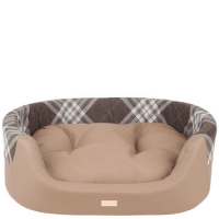 Лежанка для собак – AmiPlay Elipse bedding 2 in 1 Kent S, 54 x 45 x 16 см, beige