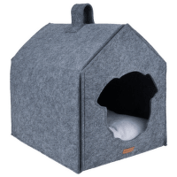 Mājiņa suņiem – AmiPlay Dog House Quick Press 2 in 1 Hyge, 33 x 42 x 42 cm, gray