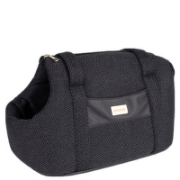 Transportēšanas soma dzīvniekiem – AmiPlay Pet Carrier Bag Milano, L 42 x 26 x 30 cm, black