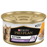 Консервы для котят – PRO PLAN Kitten Healthy Start, с курицей, 85 г