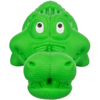Rotaļlieta suņiem – TRIXIE Snack Crocodile, natural rubber, 18 cm, green