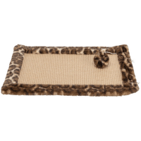 Skrāpēšanas paklājs – TRIXIE Scratching Mat Leo, 55 × 35 cm, brown