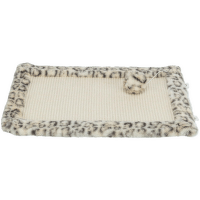 Skrāpēšanas paklājs – TRIXIE Scratching Mat Leo, 55 × 35 cm, cream
