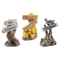 Dekors akvārijam – No Fishing Assortment, 1 gab.