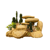 Dekors akvārijam – White Stone/Cactus, 165 mm